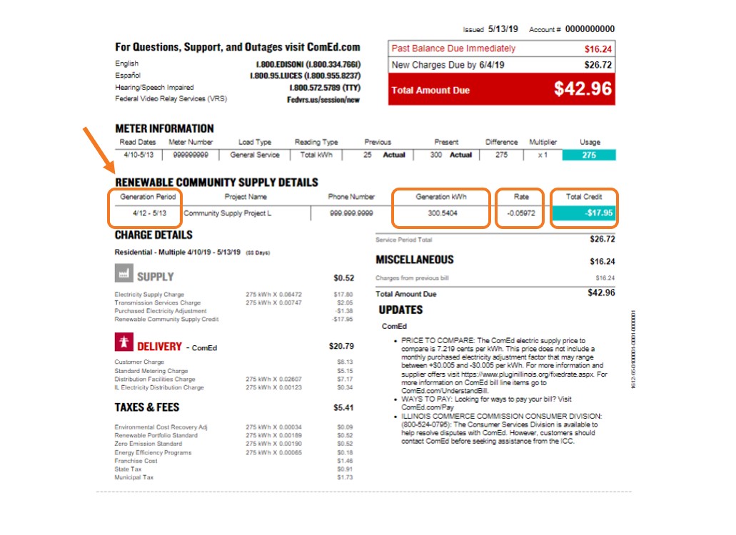 where-on-my-comed-bill-do-i-find-my-bill-credit-how-much-money-am-i